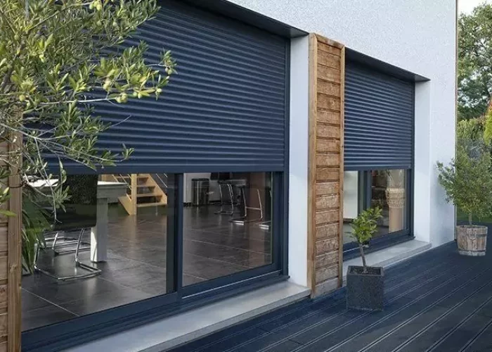 Volet aluminium coulissant