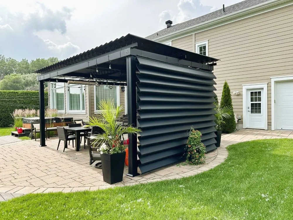 Pergola bioclimatique